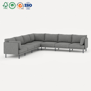 Modern assembly couches sofa in box living room furniture