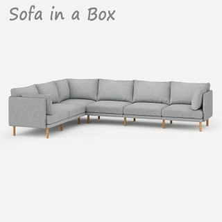 Modern assembly couches sofa in box living room furniture