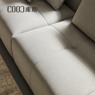 Modern royal luxury detachable KD sofa living room fabric 3 seater curved modular home furniture