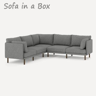 Modern KD sofa Nordic leisure corner sectional lounge couches
