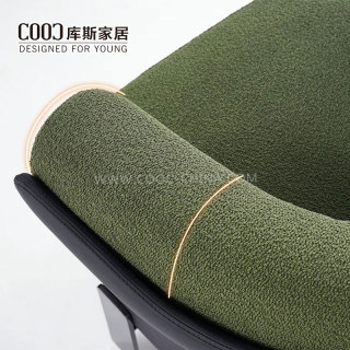 Modern Living Room Furniture Luxury Leisure Teddy Accent Green Arm Lounge Chair