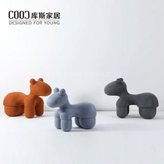 Wholesale Cute Design Chair For Children Mini Pony Chair Small Size Kids Animal Chair