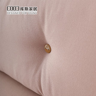 Nordic Style 3 Seater Couch With Solid Wood Feet Fabric Sofa Set Living Room Furniture