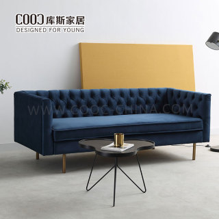 Modern 3 Seater Sofa Set Designs Velvet Chesterfield Sofa Living Room Furniture