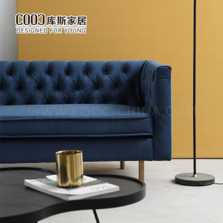 Modern 3 Seater Sofa Set Designs Velvet Chesterfield Sofa Living Room Furniture