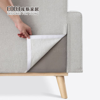 Morden Design 2 Seat Fabric Sectional Couch Living Room Sofa Set