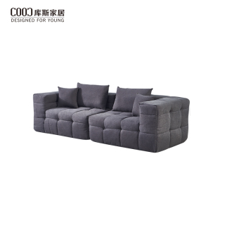 Vacuum Packing Modern Fabric Design 3 Seater Sectional Compressed Sofa Set Living Room Furniture For Home