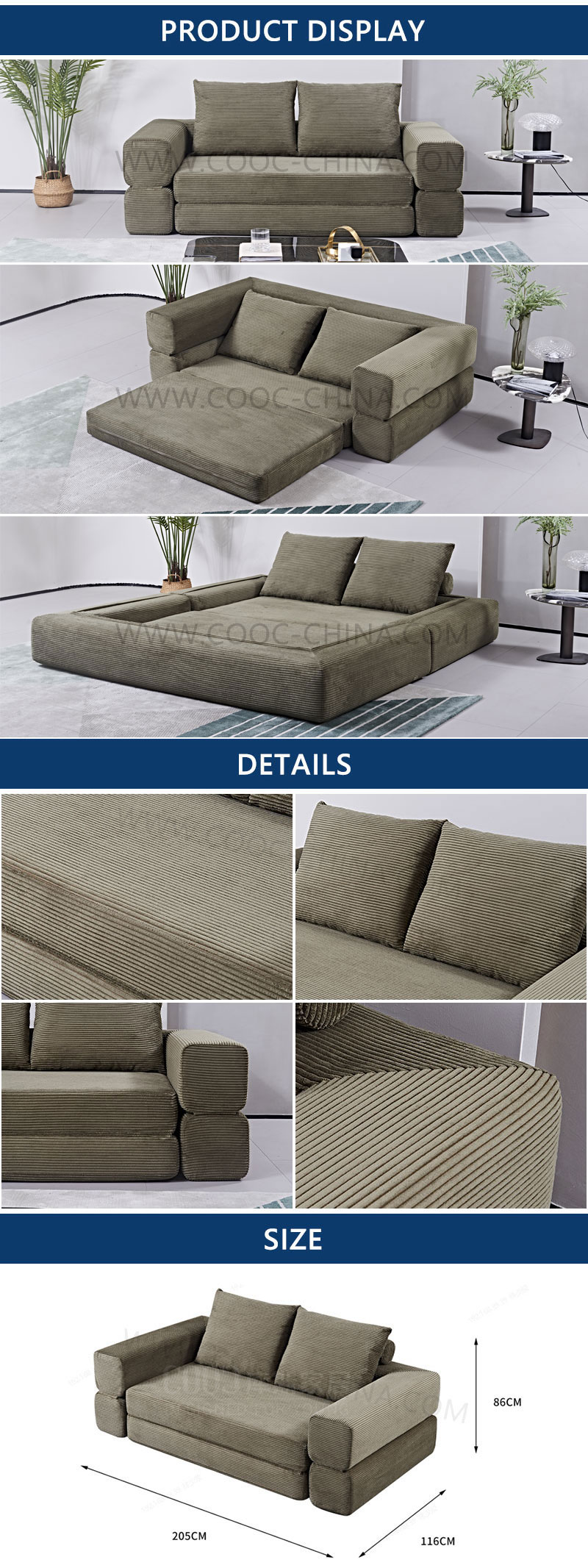 compressed sofa manufacturer