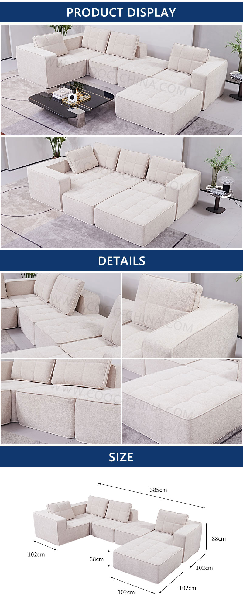 compressed sofa set furniture living room