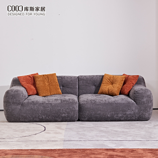 Foshan China Factory Modern Velvet Tufted Sectional Living Room Two Seater Vacuum Pack Sealed Compressed Frameless Foam Sofa