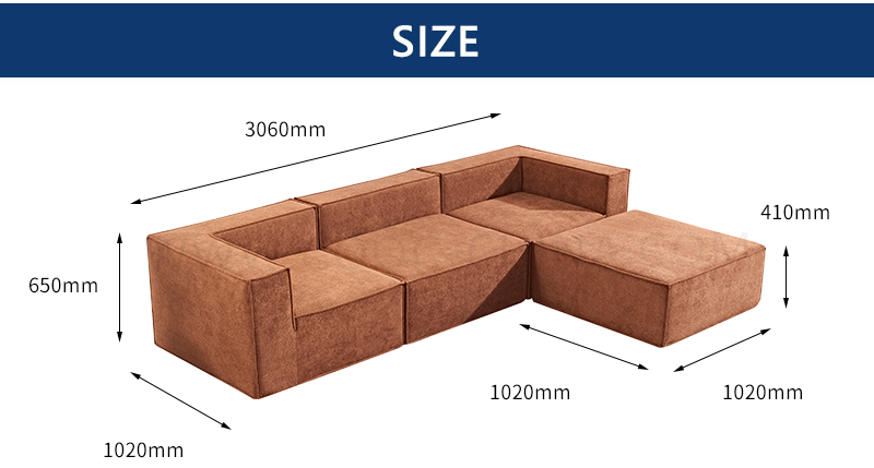compressed Sectional Sofa