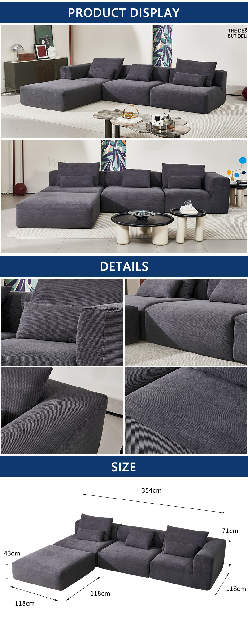 Vacuum Pack Compressed furniture