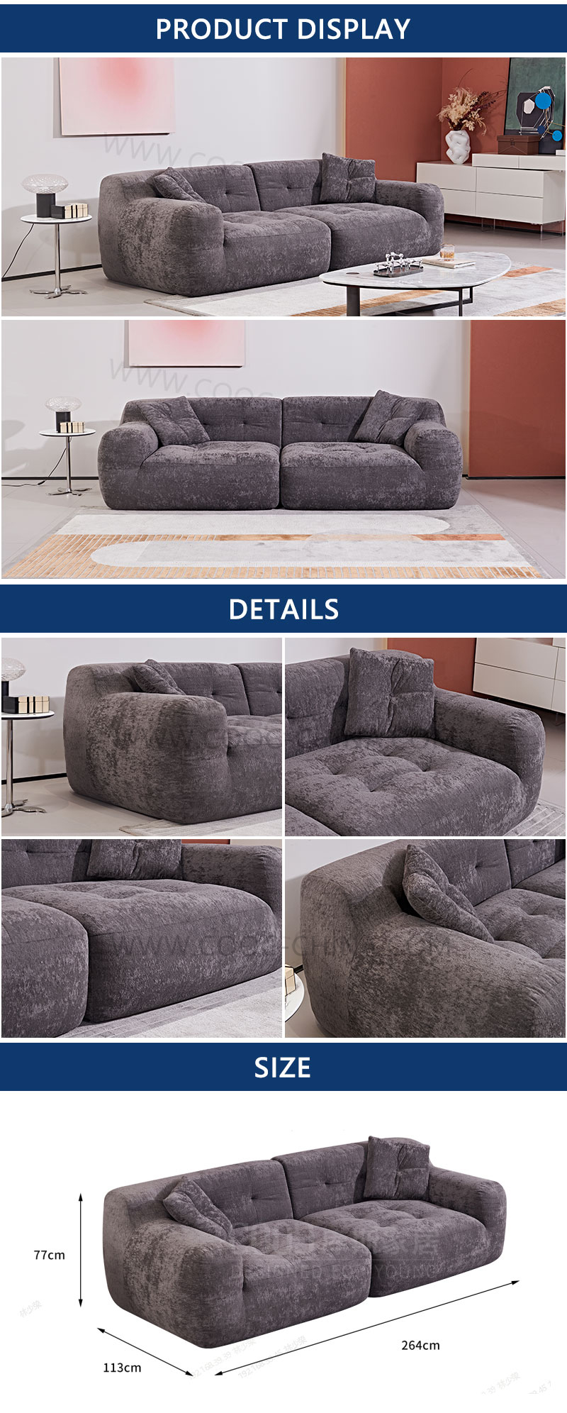 Vacuum Pack Compressed furniture