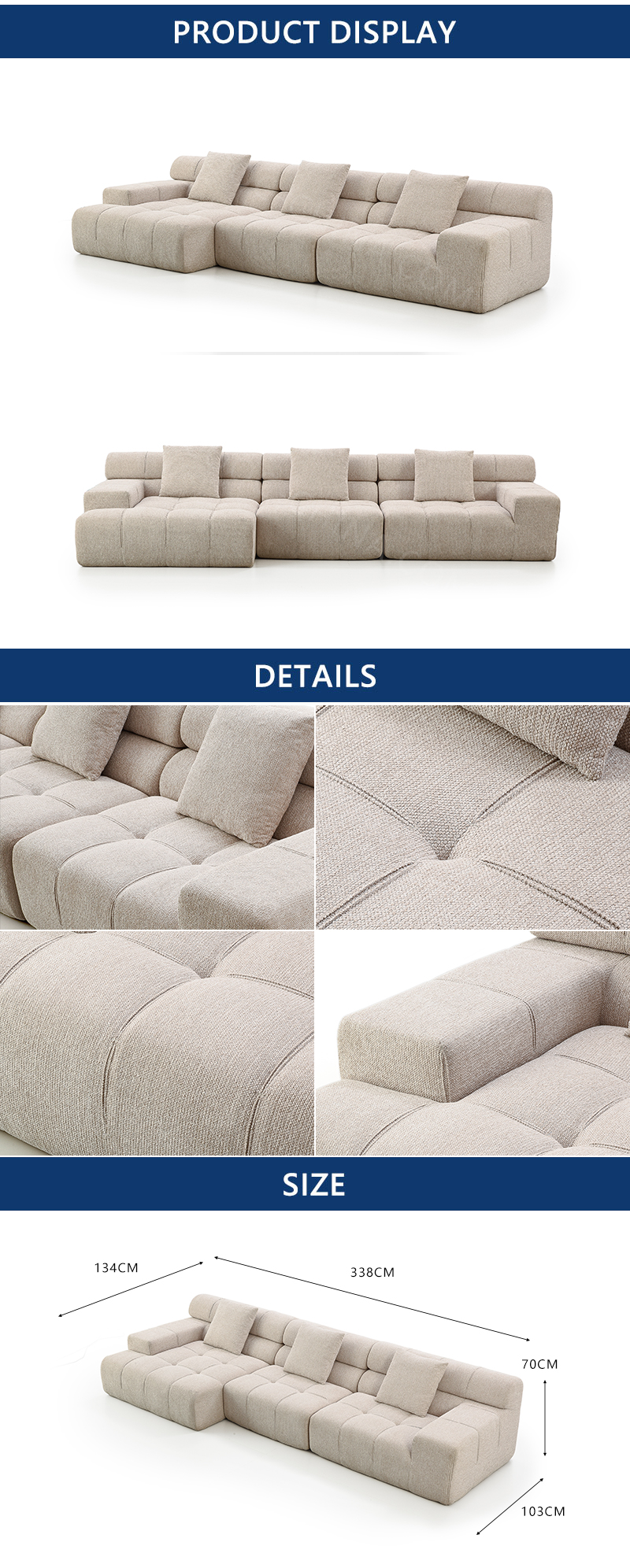 Vacuum Pack Compressed furniture
