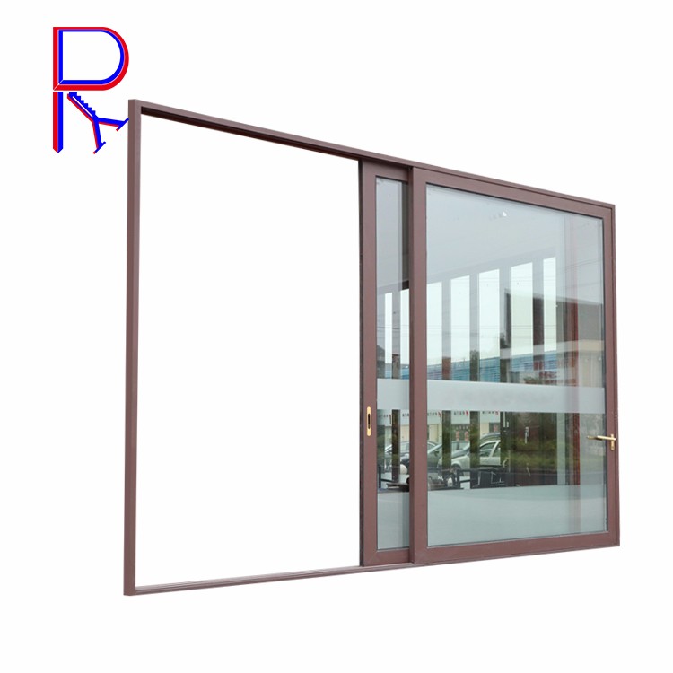 Puerta corrediza de gran tamaño de aleación de aluminio, Precio bajo