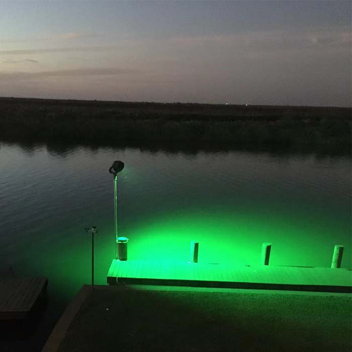 Luz de pesca LED de 480W color verde