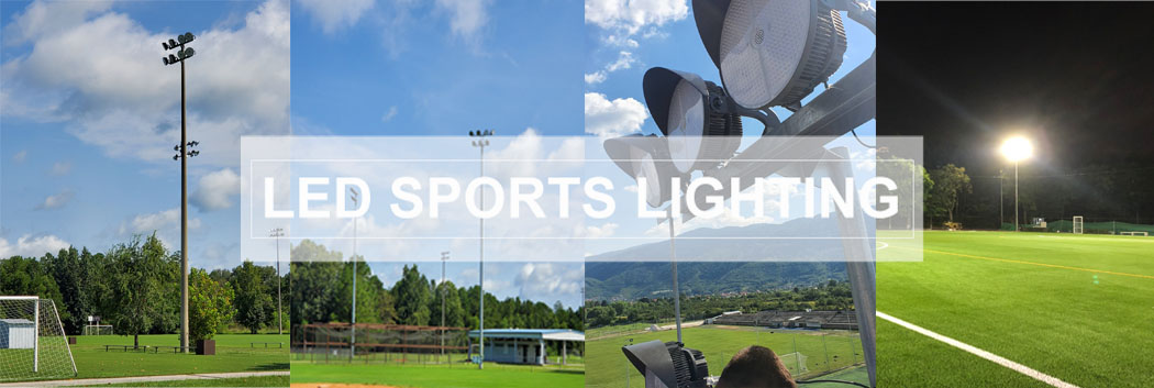 Bright and efficient LED floodlights