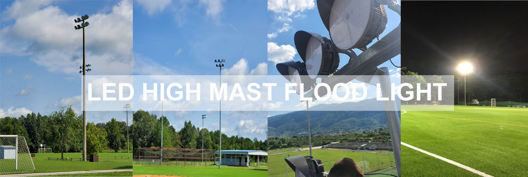 1440W Efficient High Mast LED Flood Lights for Outdoor Spaces