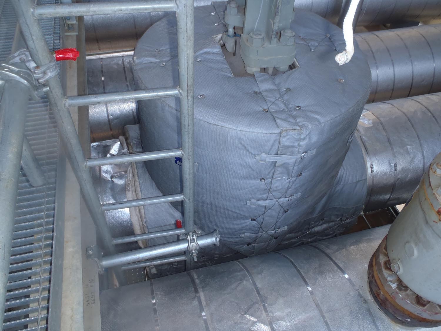 DN15 To DN400 Insulation Blanket For Flange Valve Pipe