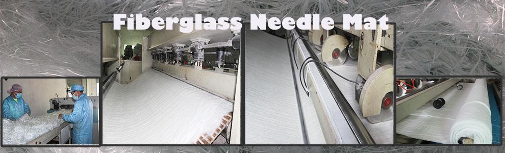 silica fiberglass needle mat