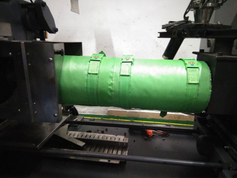 Insulation Blanket For Extruder Surface Temp Lower To 40℃