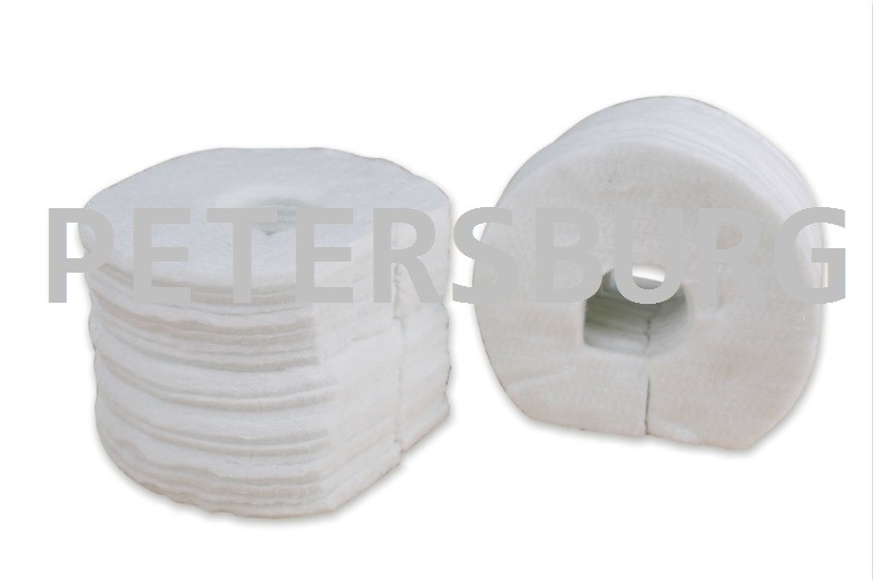 Fiberglass Needled Punched Felt Heat Insulation Sandwich