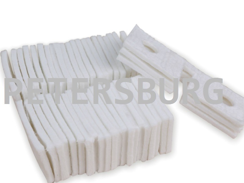 Fiberglass Needled Punched Felt Heat Insulation Sandwich