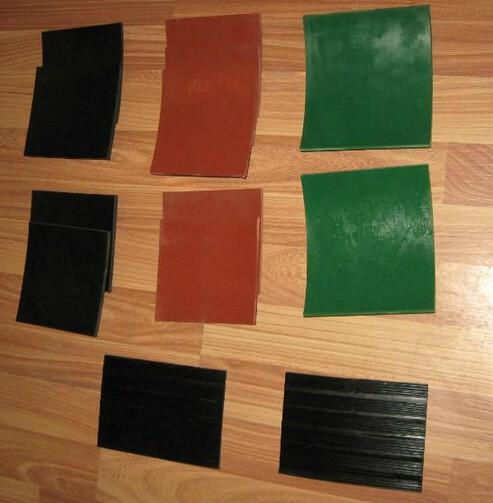 Glass fiber needle pad
