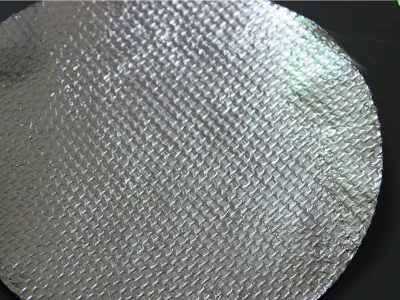 Insulated Aluminum Foil Fabric With Woven Fabric Aquosity