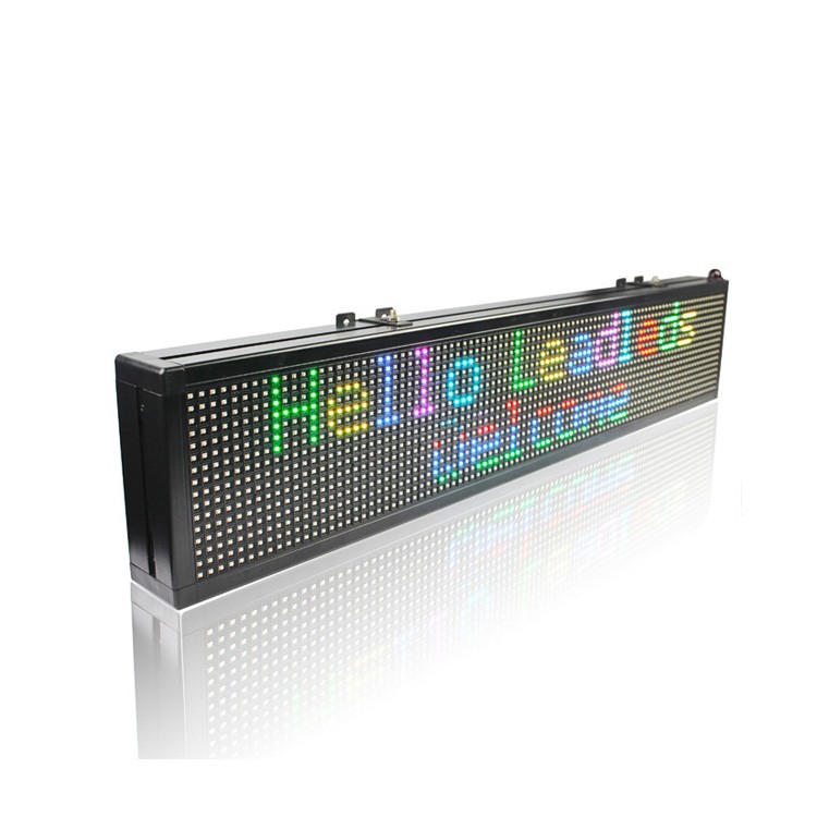 Supply Outdoor Full Color Led Banner Screen Display Panel Factory