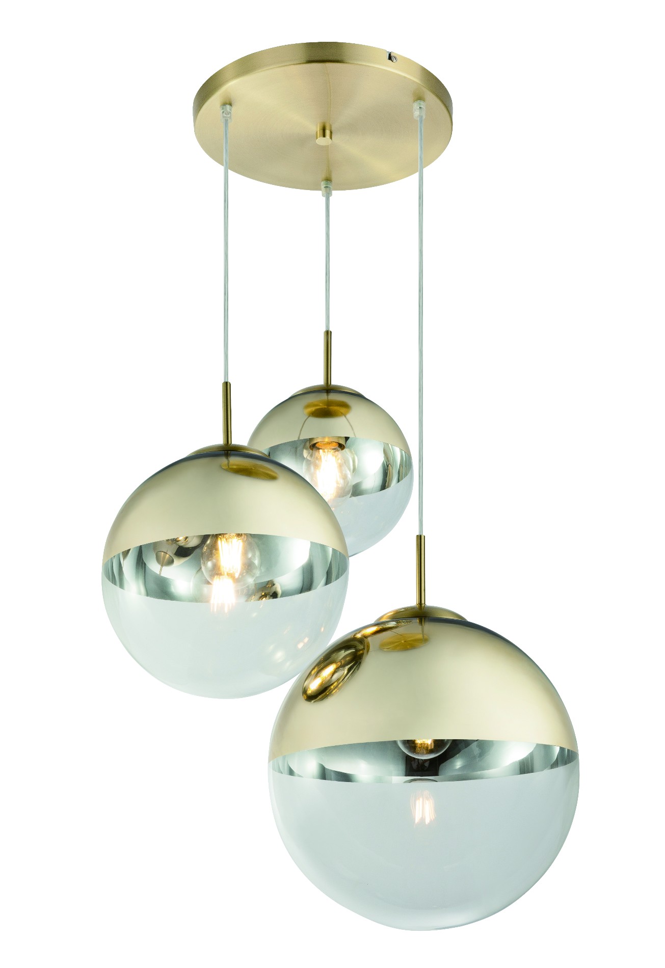unique square glass pendant lights 