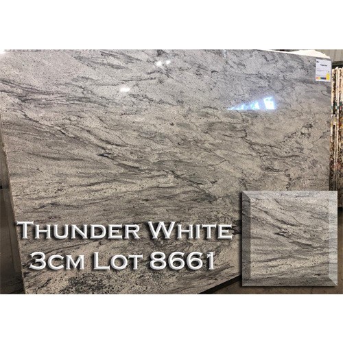 Thunder White Granite Modern Kitchen Countertop Bathroom Vanity Top
