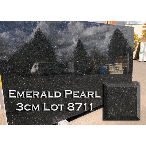 Emerald Pearl Granite Modern Kitchen Countertop Solid Bathroom Top