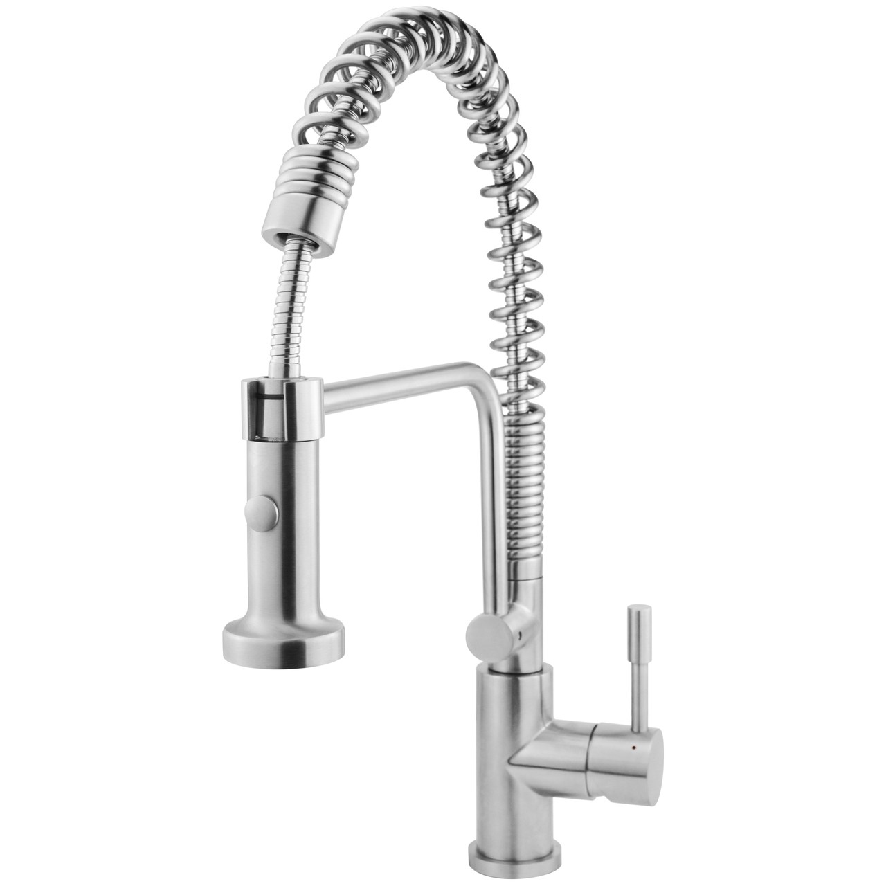 Stainless Steel Stylish Modern Pull-Down Kitchen Faucet