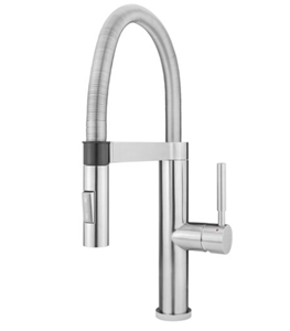 Stainless Steel Magnetic-Docking Kitchen Faucet
