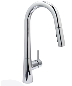 Single Handle Pull-down Sprayer Contemporary Kitchen Faucet
