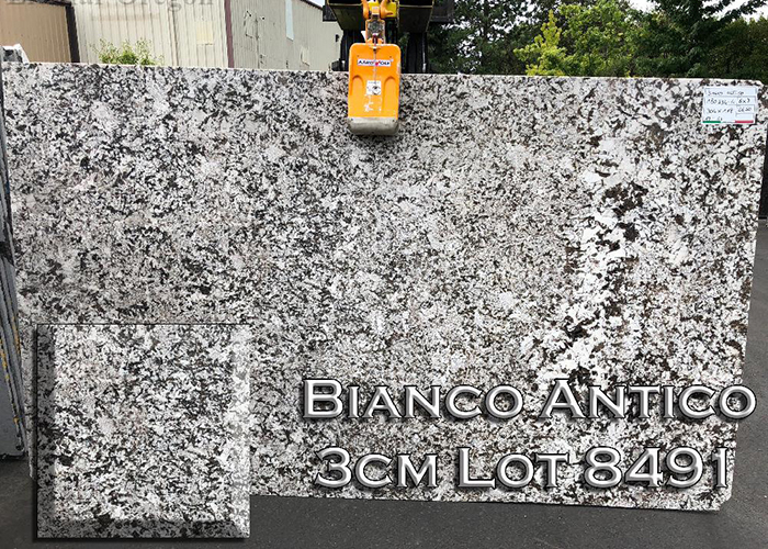Bianco Antico ग्रेनाइट countertop