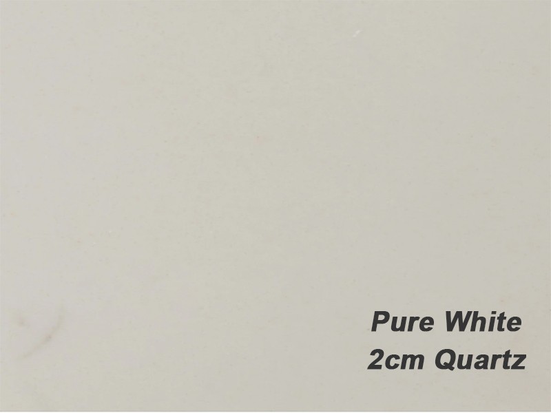 2cm Quartz Pure White