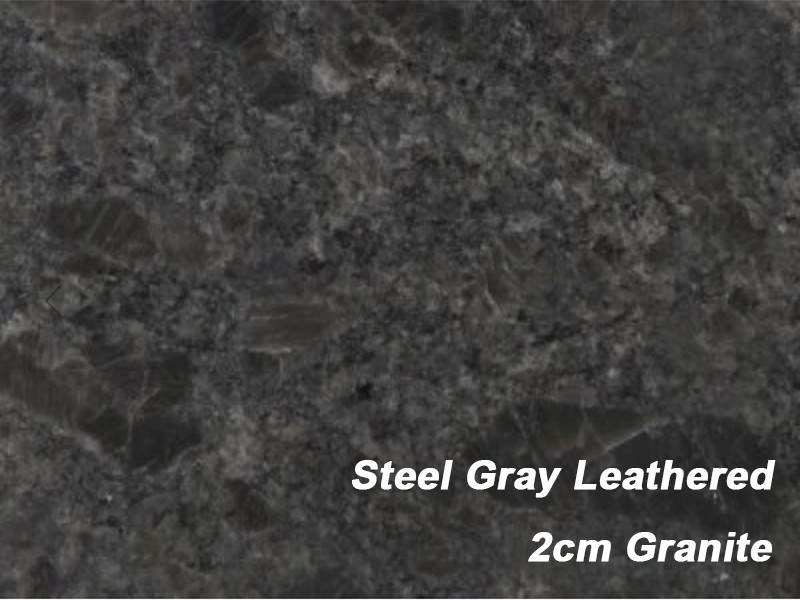 2cm Granite Steel Gray Leathered