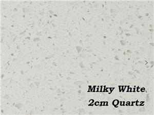 2cm Quartz Milky White