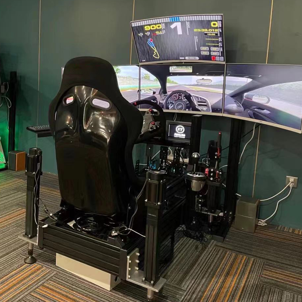 cabina simulador de conduccin