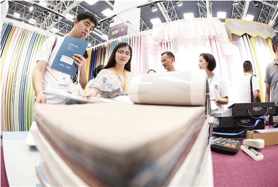 2019 Keqiao China Textile City Curtain Fabric Exhibition (Autumn) Opened Yesterday.