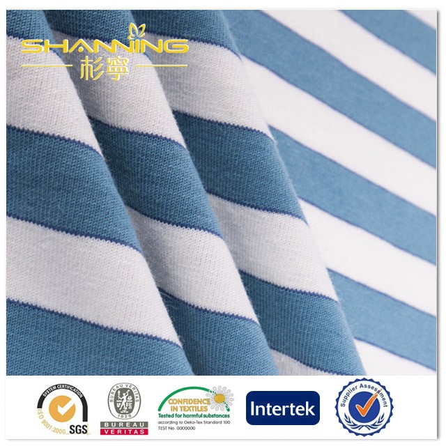 65% Polyester 35% Cotton Striped Yarn Dye Fabric For Sale