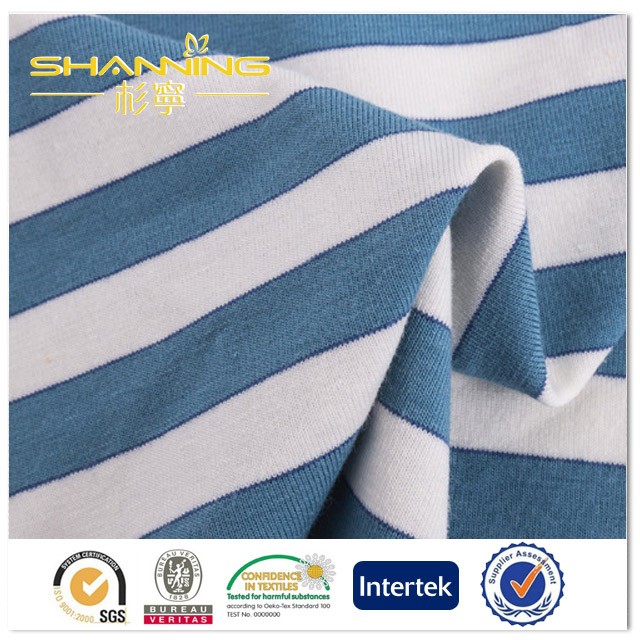 65% Polyester 35% Cotton Striped Yarn Dye Fabric For Sale
