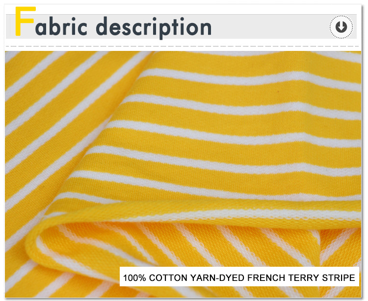 Bamboo & Organic Cotton Yarn Dyed French Terry Color Samples