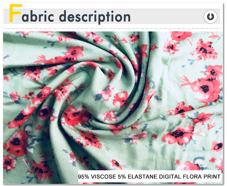 Viscose Elastane Fabric