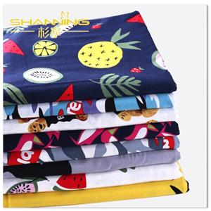 Cotton Stretch Reactive Printed Knit Fabric Wholesale
