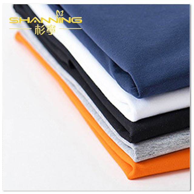Supply 65% Cotton 35% Polyester Solid Dyed Pique Polo Shirt Fabric