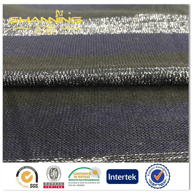 Китай Ткань Книт свитера полиэстера вискоза спандекса покрашенная пряжей для людей, производитель
