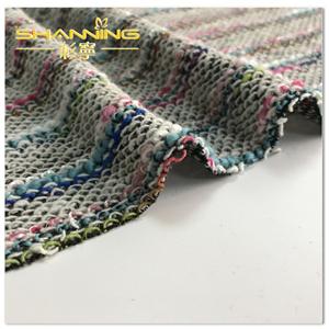 Ткань свитера вязания полиэстера эластана моды для женщин